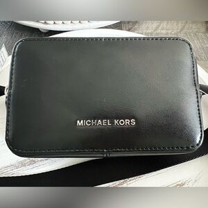 Michael Kors Belt bag. Black with tan suede interior Sling bag. NWT
